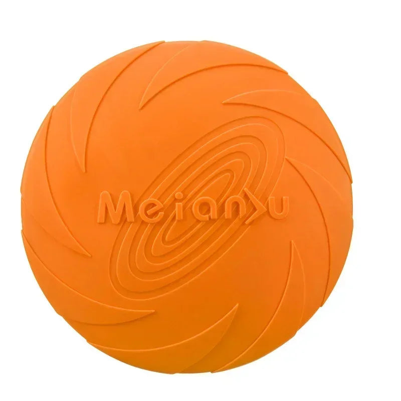 Multicolor Frisbeed Dog Toy Fashion Pet Dog Silicone Game Flying Discs Trainning Interactive Toys Pet Supplies Flying Disc