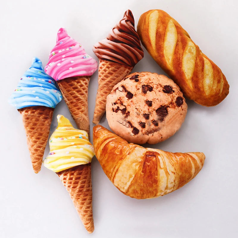 Dog Toys Funny Simulation Meat Puppy Pet Play Games Chew Toys Squeaky Toys For Small Big Dogs Pug Pets Supplies