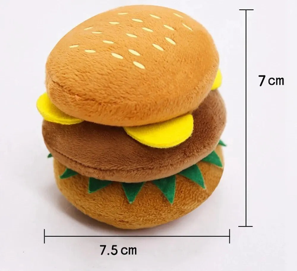 Puppy Dog Plush Squeaky Toys for Small Medium Dogs Bone Aggressive Chewers for Pet Cat Products Puppy Accessories