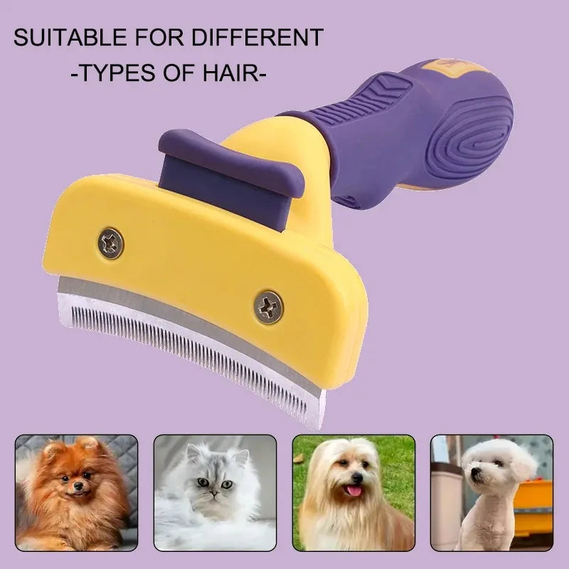 Dog Brush Grooming Accessories Hair Care Supplies Pet Hair Remover Knotting Comb Large Dogs Animal Short Hair Dogs Anti Lice