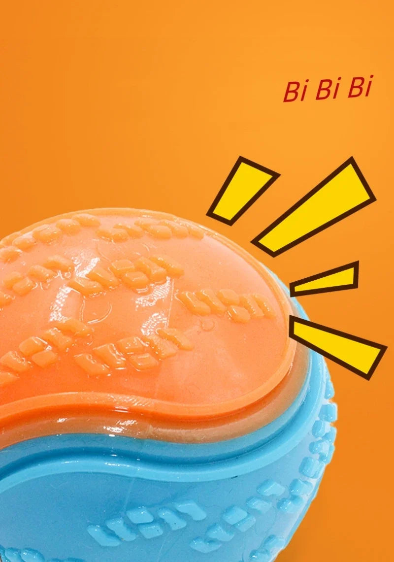 Dogs Interactive Toys Soft TPR Toys for Dog Pet Teeth Cleaning Bite Resistance Squeaky Dog Ball Toy Pet Products Accessories