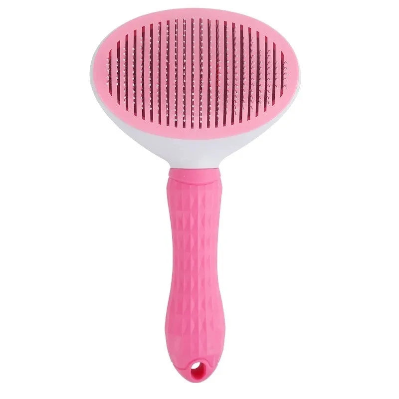 Pet Dog Brush Comb Self Cleaning Pet Hair Remover Brush For Dogs Grooming Tools Pets Dematting Comb Dogs Accessories