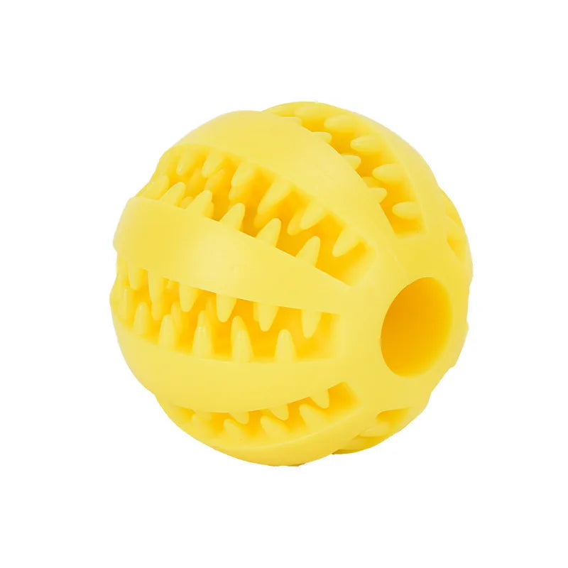 Dog Toy Ball Interactive Rubber Balls Puppy Chewing Toys Pet Tooth Cleaning Ball Cats Pets Food Treat Feeder Silicone Balls Toy. 5 cm - Small Dogs; 7 cm - Medium Dogs