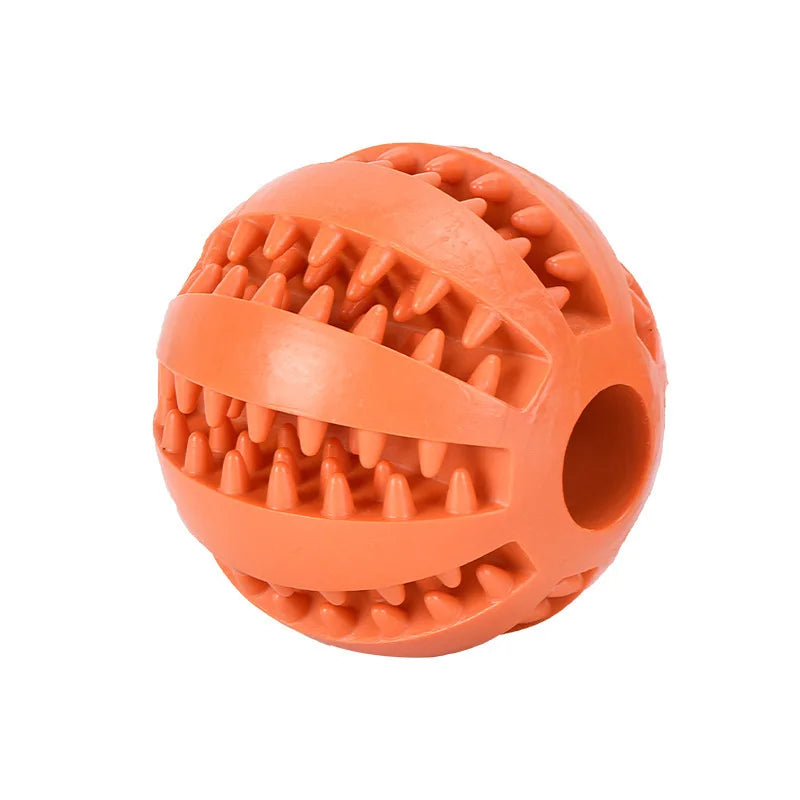 Dog Toy Ball Interactive Rubber Balls Puppy Chewing Toys Pet Tooth Cleaning Ball Cats Pets Food Treat Feeder Silicone Balls Toy. 5 cm - Small Dogs; 7 cm - Medium Dogs