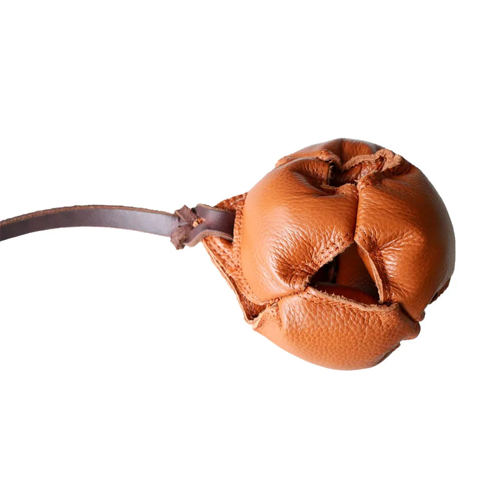 Pet Dog Toy Ball Dogs Training Supplies Cow Leather Ball Durable Bite Stick Bite Pillow German Shepherd Malinois