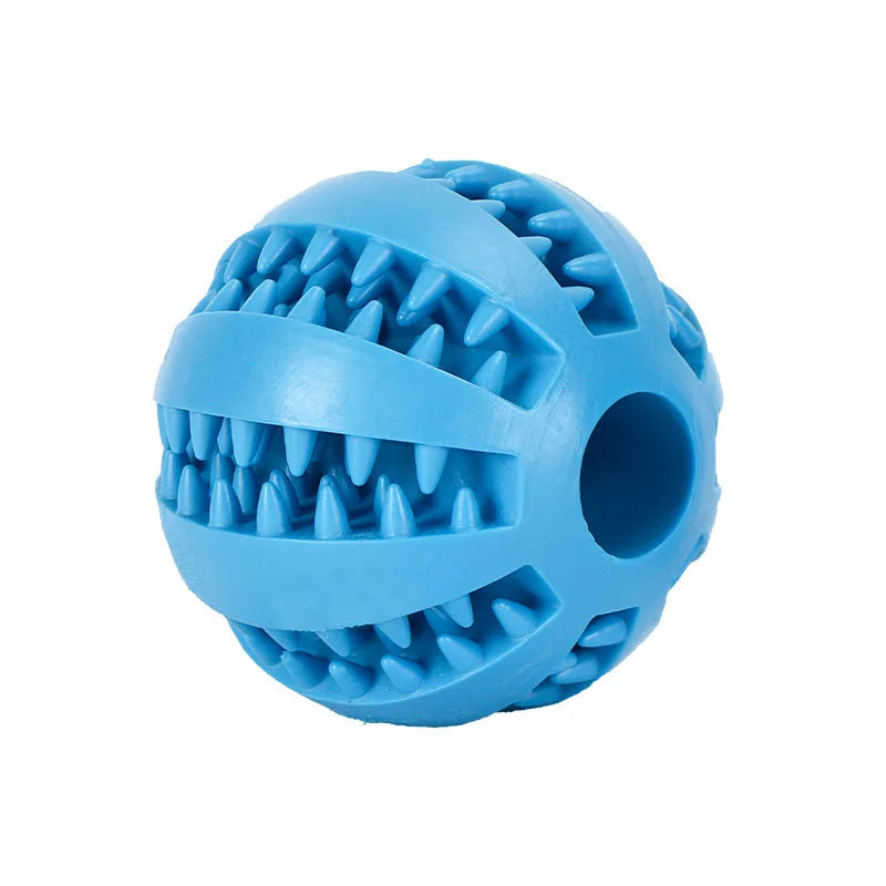 Dog Toy Ball Interactive Rubber Balls Puppy Chewing Toys Pet Tooth Cleaning Ball Cats Pets Food Treat Feeder Silicone Balls Toy. 5 cm - Small Dogs; 7 cm - Medium Dogs
