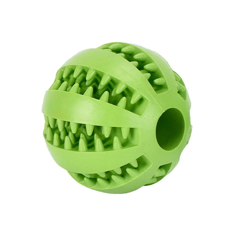 Dog Toy Ball Interactive Rubber Balls Puppy Chewing Toys Pet Tooth Cleaning Ball Cats Pets Food Treat Feeder Silicone Balls Toy. 5 cm - Small Dogs; 7 cm - Medium Dogs