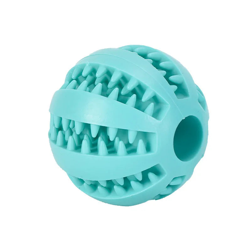 Dog Toy Ball Interactive Rubber Balls Puppy Chewing Toys Pet Tooth Cleaning Ball Cats Pets Food Treat Feeder Silicone Balls Toy. 5 cm - Small Dogs; 7 cm - Medium Dogs