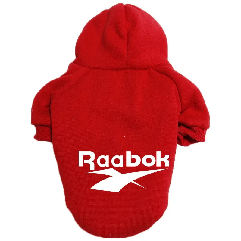 Dog clothes Pet clothes Popular fashion Hoodie Large, medium and small pet clothes Casual warm dog clothes (XS-M)
