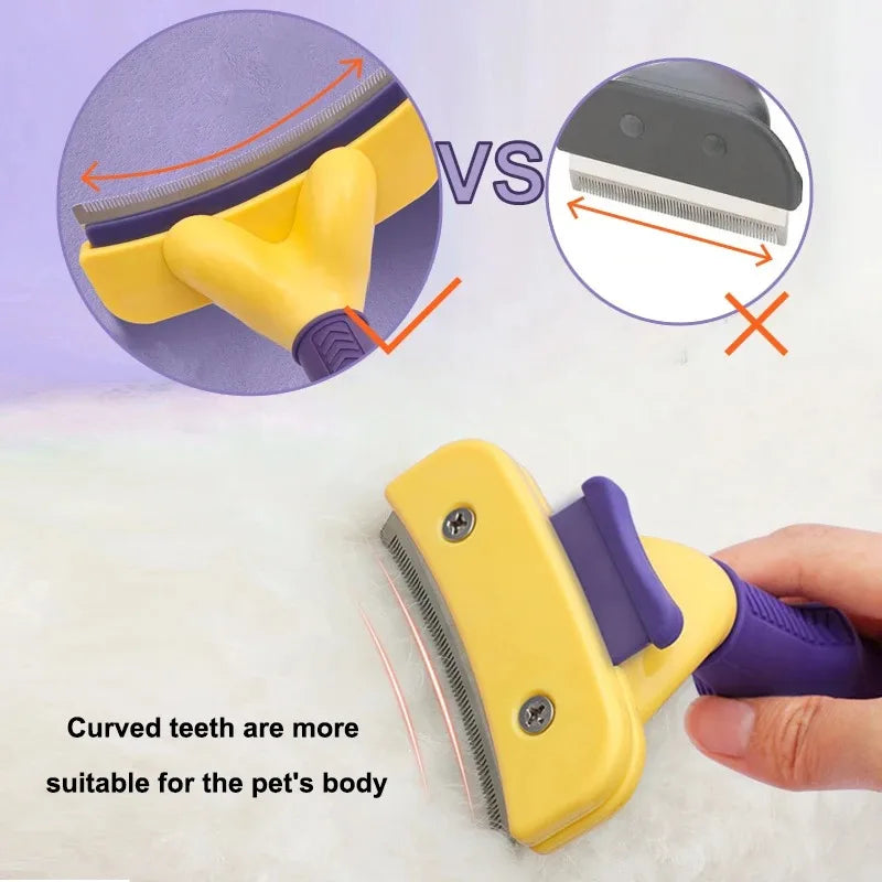 Dog Brush Grooming Accessories Hair Care Supplies Pet Hair Remover Knotting Comb Large Dogs Animal Short Hair Dogs Anti Lice